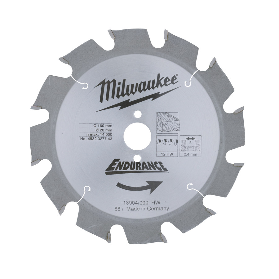 Диск для циркулярной пилы по дереву WNF MILWAUKEE 4932346513