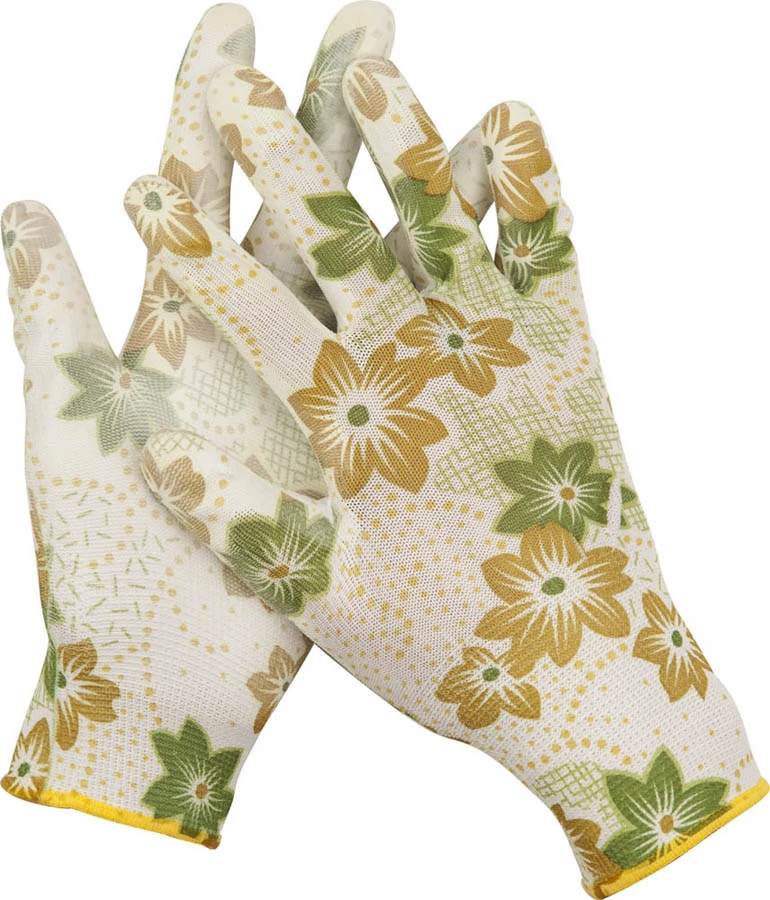 GRINDA L, 13 класс, прозрачное PU покрытие, перчатки садовые 11293-L