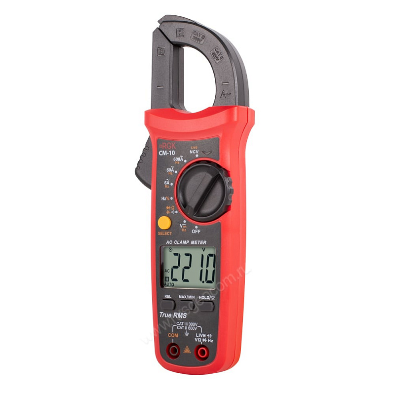 Токовые клещи RGK CM-10 с поверкой