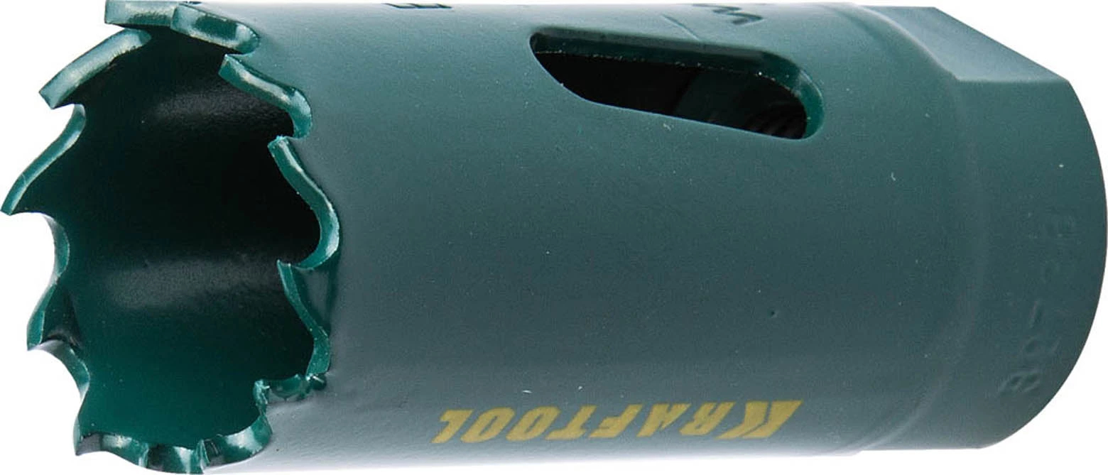 KRAFTOOL d 19 мм, коронка биметаллическая EXPERT 29521-019