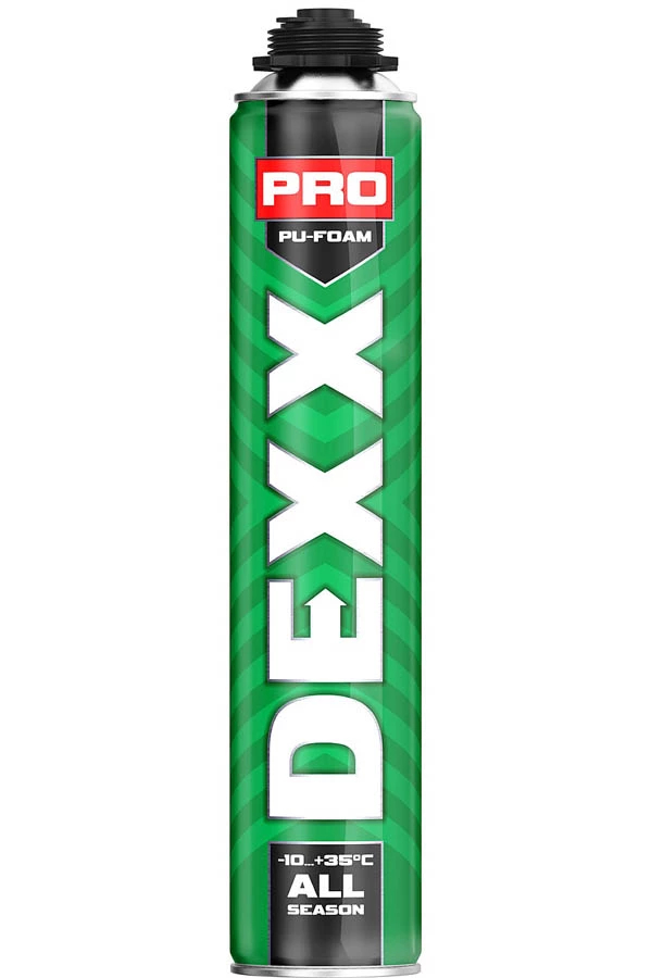 DEXX 750 мл, пистолетная, монтажная пена 41126